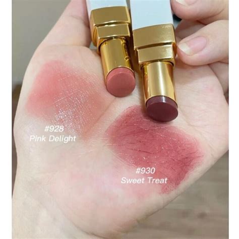 chanel rouge coco 928 pink delight|Chanel Rouge baume lip balm.